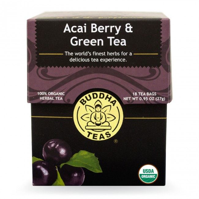 Buddha Teas Acai Berry & Green Tea 18 bag-UNAVAILABLE