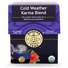 Buddha Teas Cold Weather Karma Blend Tea 18 bag-OUT OF STOCK