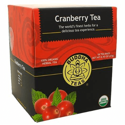 Buddha Teas Cranberry Tea 18 bag-UNAVAILABLE