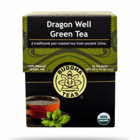 Buddha Teas Dragonwell Green Tea 18 bag-UNAVAILABLE