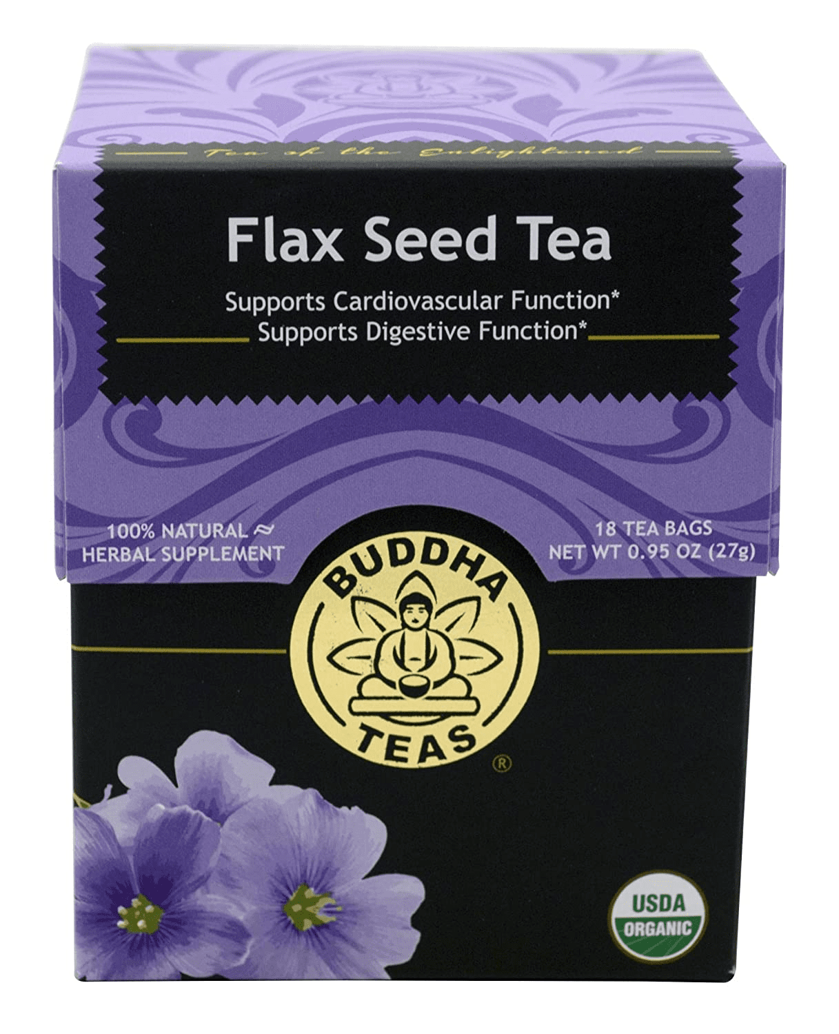 Buddha Teas Flax Seed Tea 18 bag