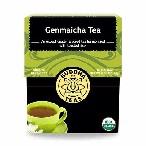 Buddha Teas Genmaicha Green Tea 18 bag