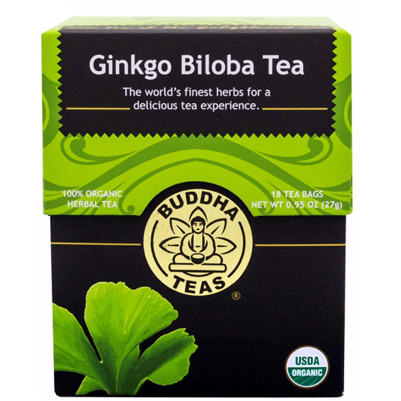 Buddha Teas Ginkgo Biloba Tea 18 bag