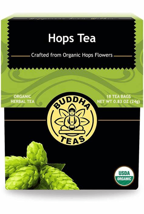 Buddha Teas Hops Tea 18 bag-UNAVAILABLE