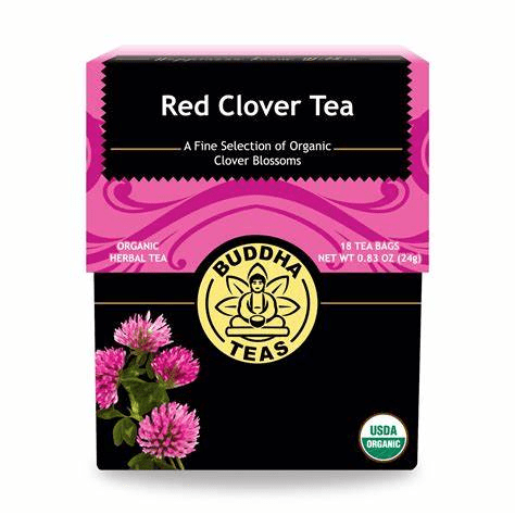 Buddha Teas Red Clover Tea 18 bag