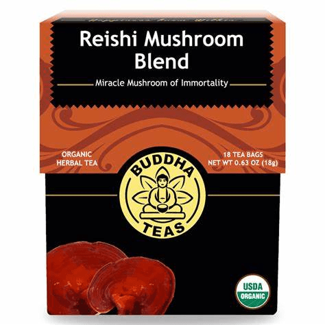 Buddha Teas Reishi Mushroom Tea 18 bag-UNAVAILABLE