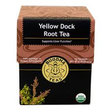 Buddha Teas Yellow Dock Root Tea 18 bag