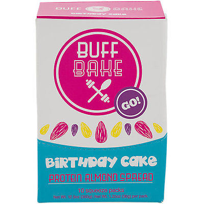Buff Bake - Bithday Cake Almond Spread 10 pack-OUT OF STOCK