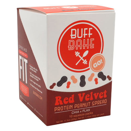 Buff Bake - Red Velvet Peanut Butter Spread  10 pack-OUT OF STOCK