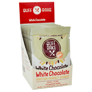 Buff Bake - White Chocolate Peanut Butter Spread  10 pack-OUT OF STOCK