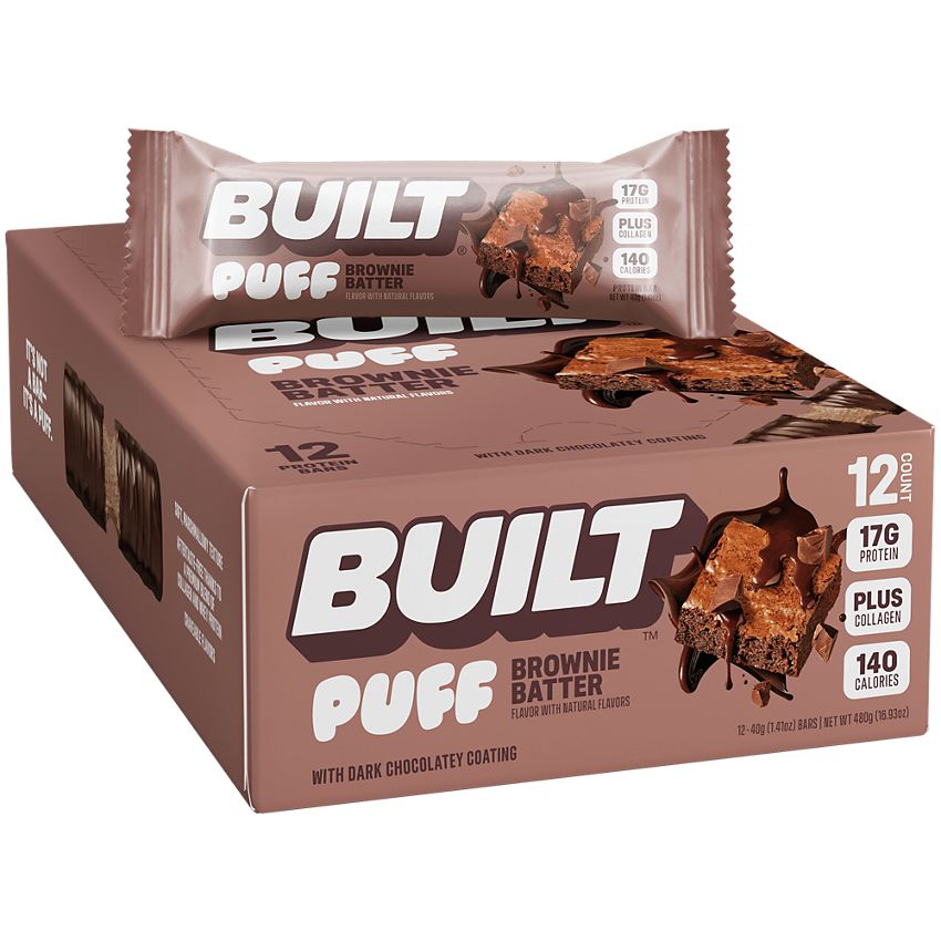Built PUFF Brownie Batter Protein 12/Bars