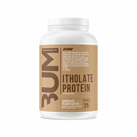 Bum. Itholate Protein 25 Servings Chocolate Peanut Butter Flavor