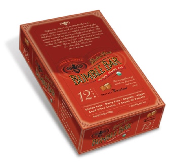 Bumble Bar Sesme Bar Organic Harvst Hazlenut 1.4 OZ 12/Box-UNAVAILABLE
