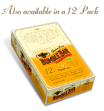 Bumble Bar Sesme Bar Organic Original Peanut 1.4 OZ 12/Box-OUT OF STOCK