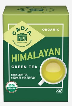 Cadia Tea Himalayan Green Org 16 bags