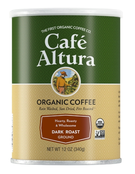 Cafe Altura - Ground Dark Can Og 12/Oz
