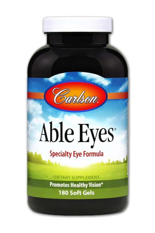 Carlson - Able Eyes 180 Soft Gels-OUT OF STOCK