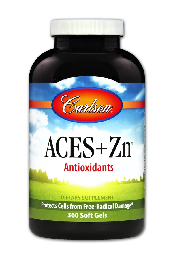 Carlson - ACES + Zn 360 Soft Gels