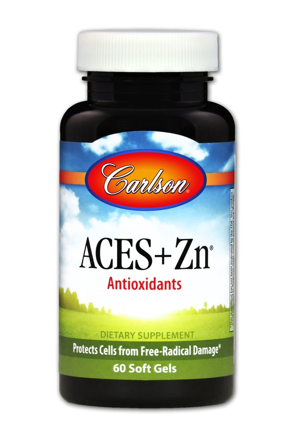 Carlson - ACES + Zn 60 Soft Gels