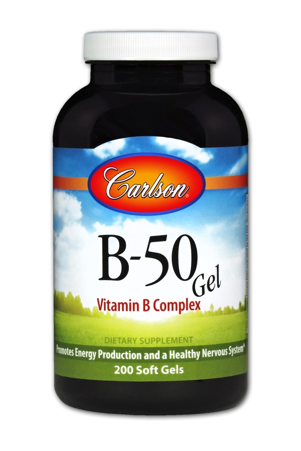 Carlson - B-50 Gel 200 Soft Gels  TEMPORARILY UNAVILABLE