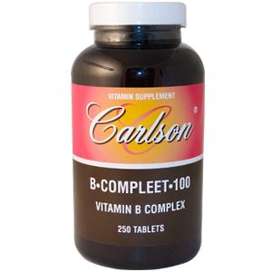Carlson - B-Compleet-100 250 Tablets