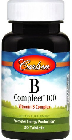 Carlson - B-Compleet-100 30 Tablets