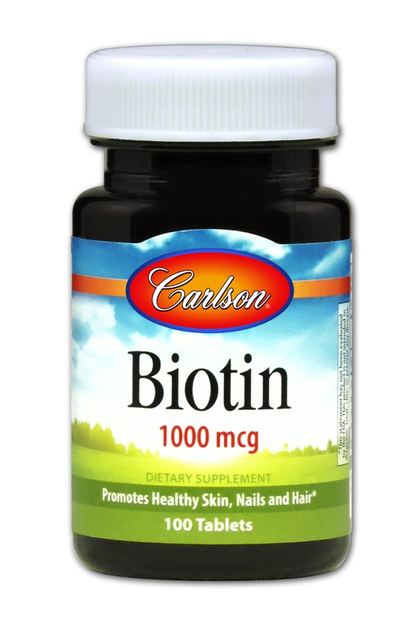 Carlson - Biotin 1,000 mcg 100 Tablets