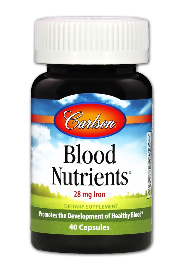 Carlson - Blood Nutrients 40 Capsules
