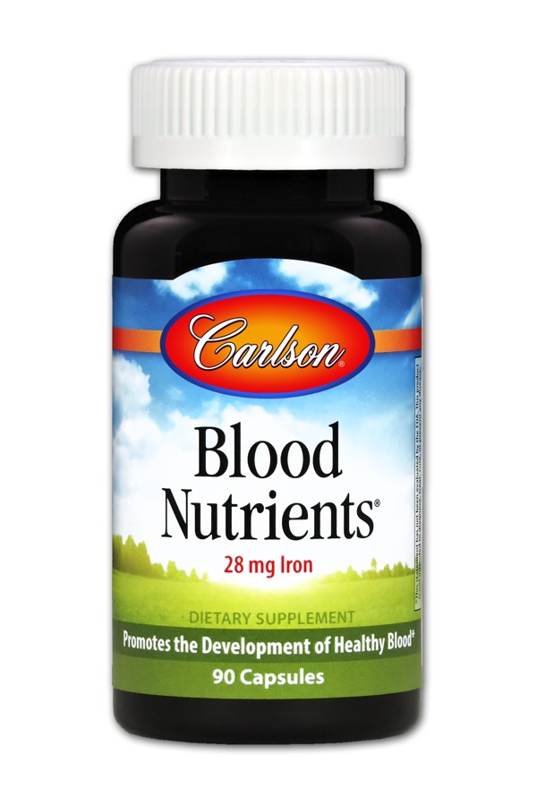 Carlson - Blood Nutrients 90 Capsules