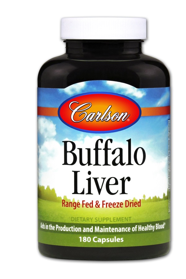 Carlson - Buffalo Liver 180 Capsules
