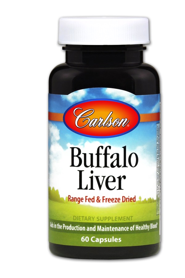 Carlson - Buffalo Liver 60 Capsules