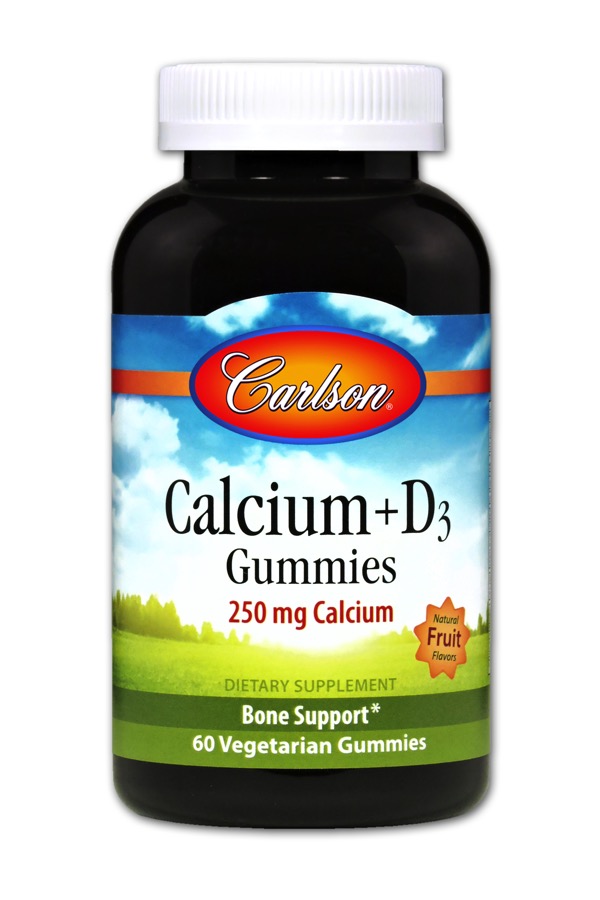 Carlson - Calcium + D3 Gummies 60 Gummies
