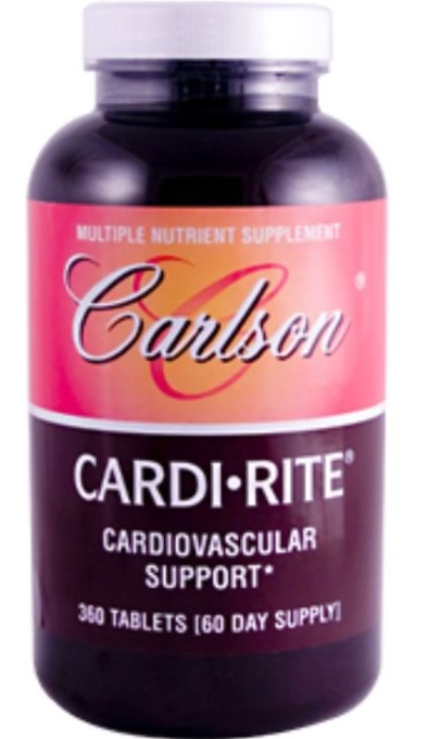 Carlson - Cardi-Rite 180 Tablets-TEMP UNAVAILABLE