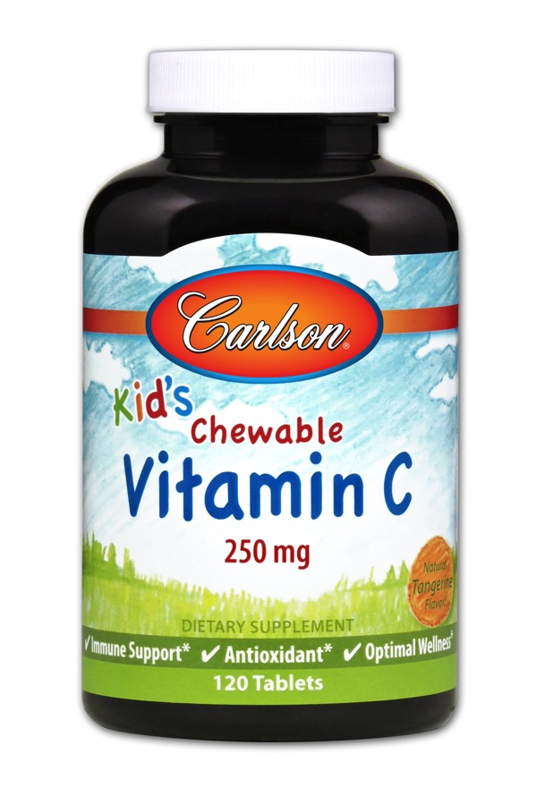 Carlson - Kid's Chewable Vitamin C 120 Tablets