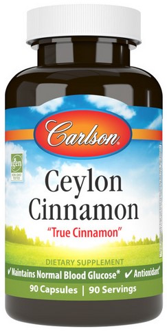 Carlson - Ceylon Cinnamon 90 Capsules