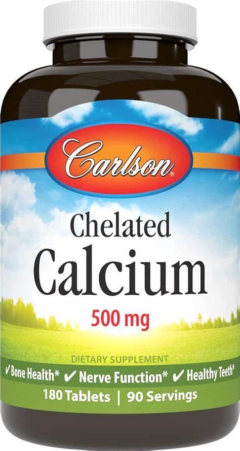 Carlson - Chelated Calcium 100mg 120 Tab