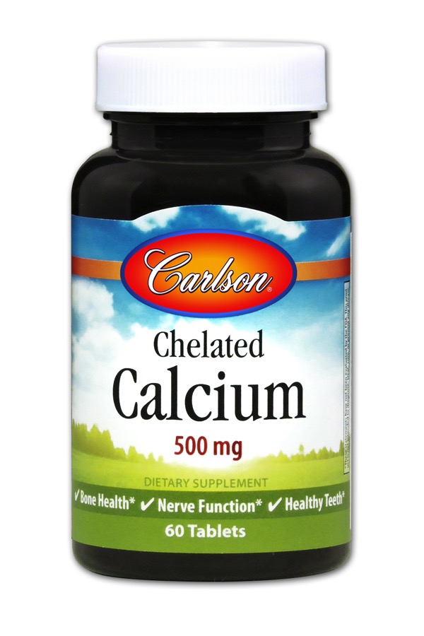 Carlson - Chelated Calcium 60 Tablets TEMPORARILY UNAVAILABLE