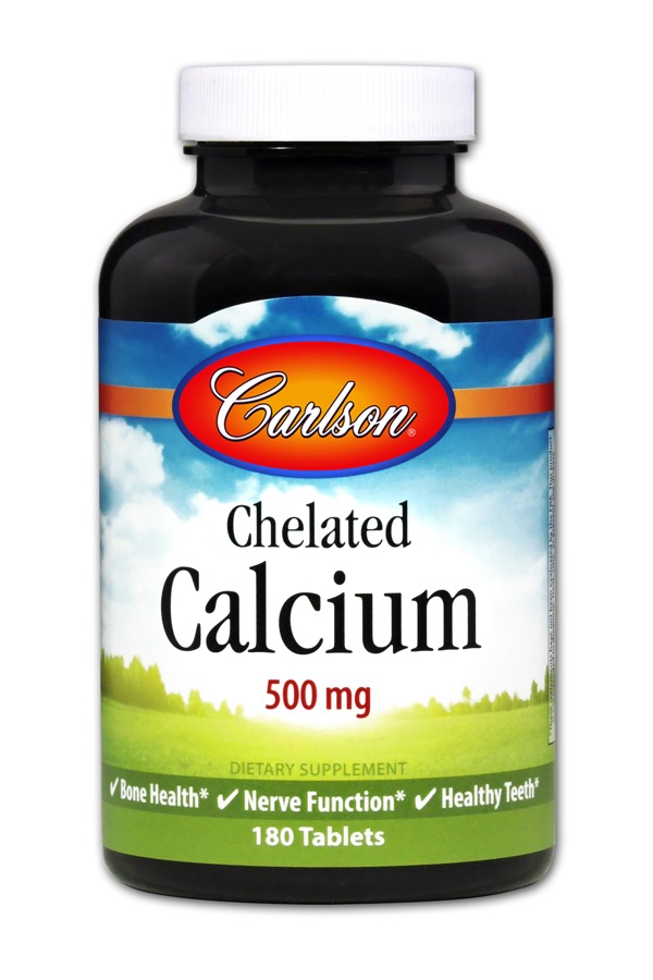 Carlson - Chelated Calcium 180 Tablets-UNAVAILABLE