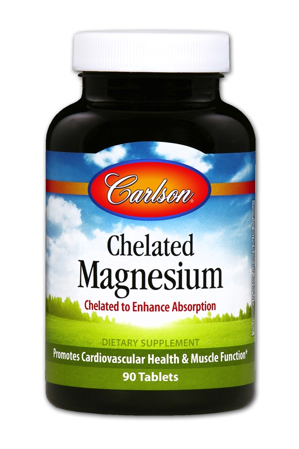 Carlson - Chelated Magnesium 90 Tablets