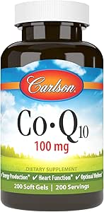 Carlson - Co-Q-10 100 mg 200 Soft Gels