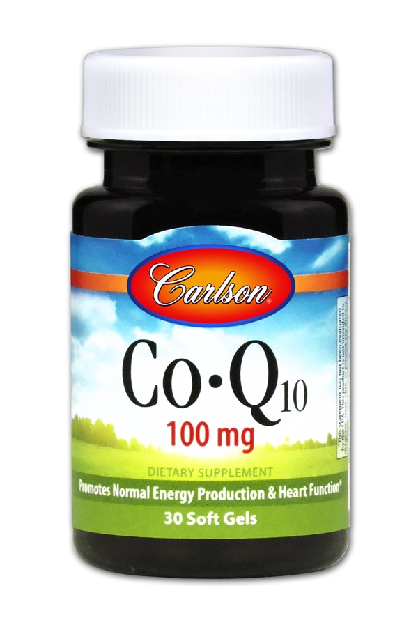Carlson - Co-Q-10 100 mg 30 Soft Gels