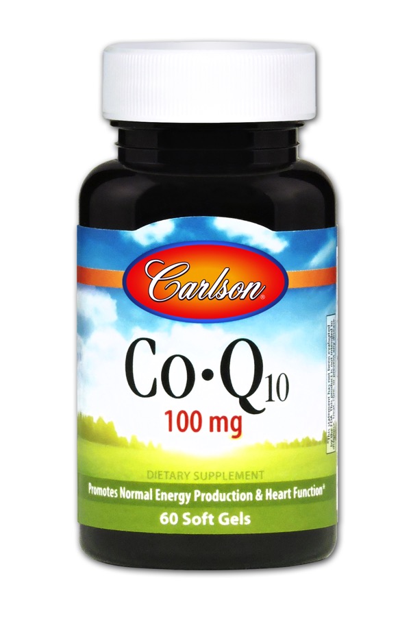 Carlson - Co-Q-10 100 mg 60 Soft Gels