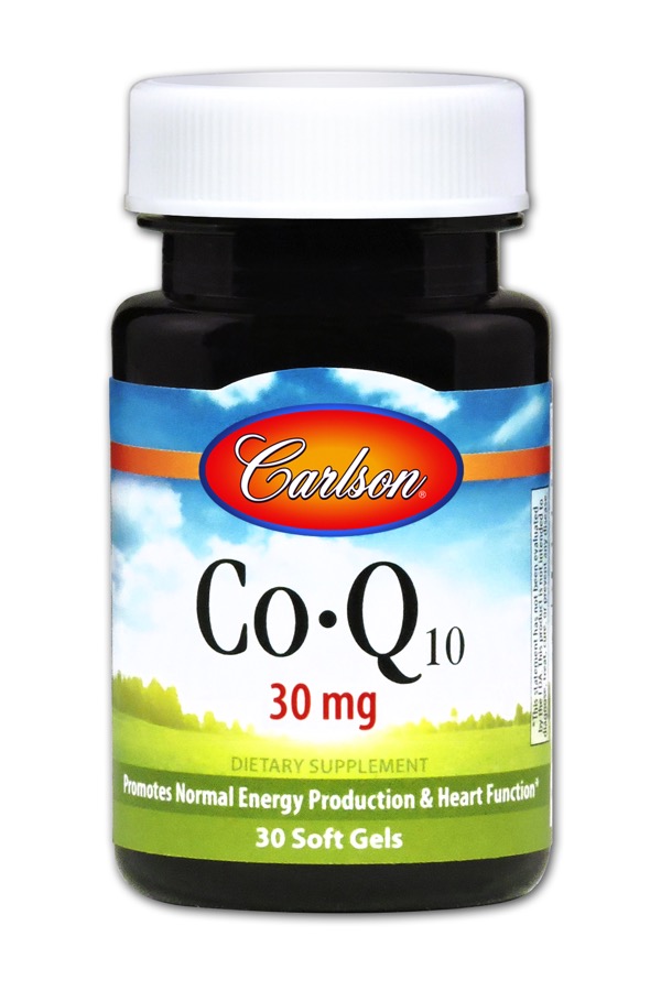 Carlson - Co-Q-10 30mg 30 Soft Gels