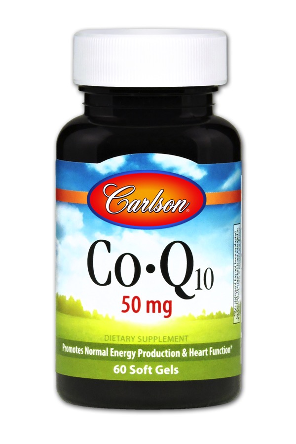 Carlson - Co-Q-10 50 mg 60 Soft Gels