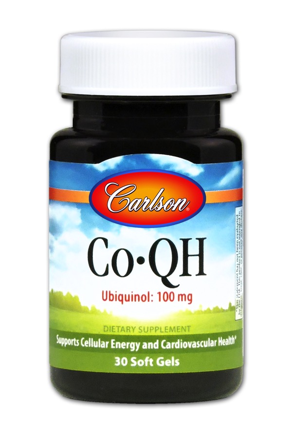 Carlson - Co-QH Ubiquinol 30 Soft Gels