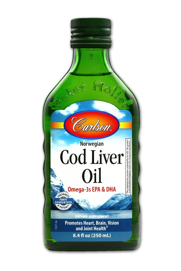 Carlson - Cod Liver Oil, Natural 250 mL
