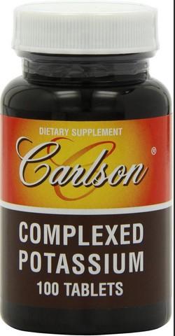 Carlson - Complexed Potassium 100 Tabs