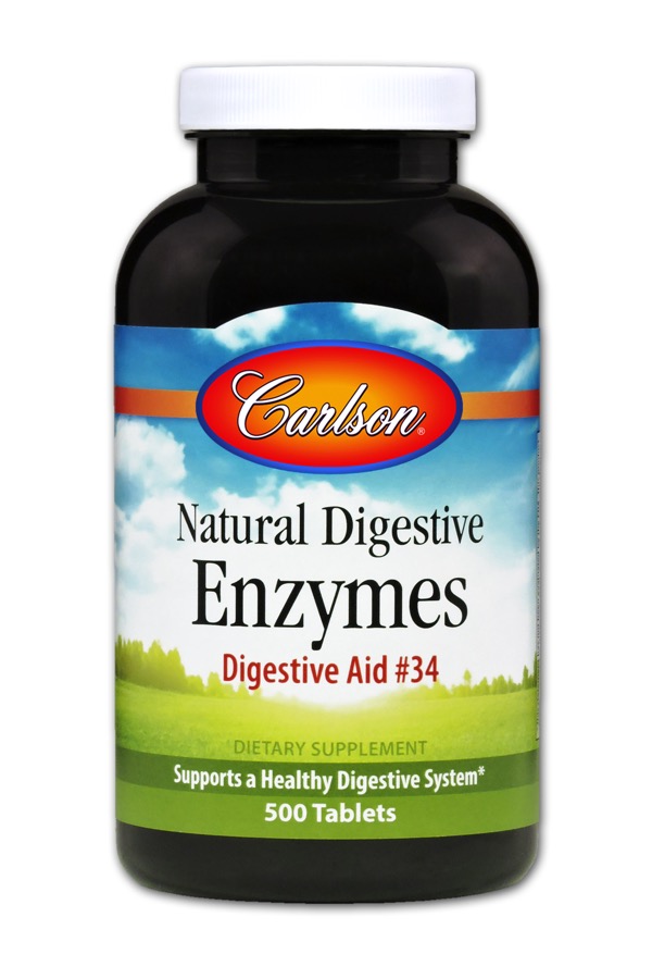 Carlson - Digestive Aid # 34 500 Tablets TEMPORARELY UNAVAILABLE