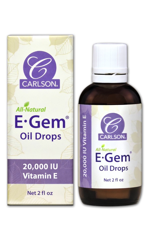 Carlson - E-Gem Oil Drops 2 oz