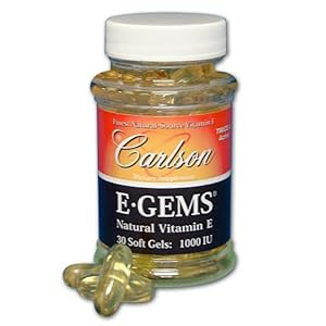 Carlson - E-Gems 1000IU 30sz Soft Gels